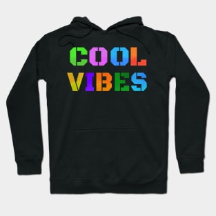 Cool Vibes High Definition Colors Hoodie